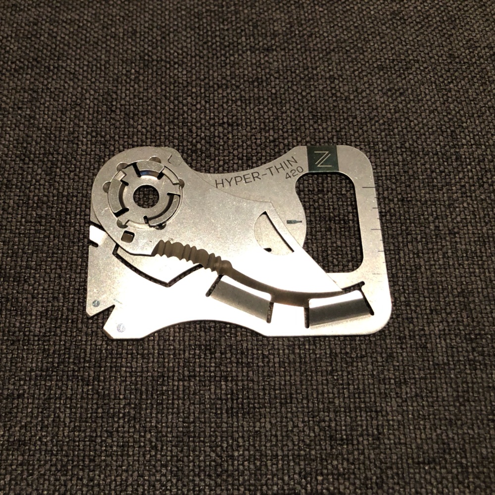 HYPER-THIN 420 Credit Card Wallet Multitool